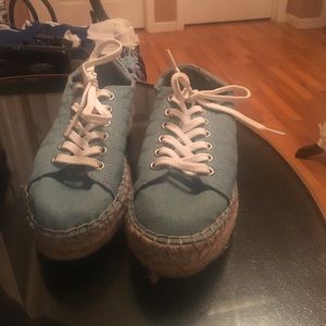 Steve Madden spadrilles.